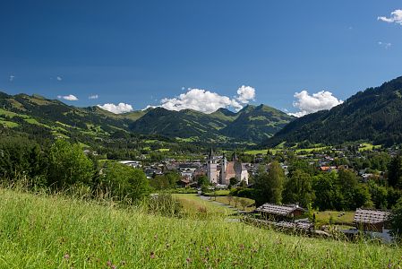 Blick vom Kitzbüheler Horn auf den Wilden Kaiser